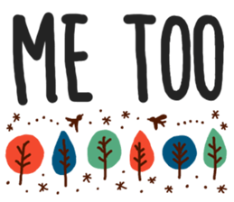 Scandinavian style cute sticker sticker #14237285