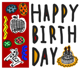 Scandinavian style cute sticker sticker #14237292