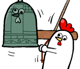 2017 NIWATORI BIRD New Year Sticker sticker #14237344