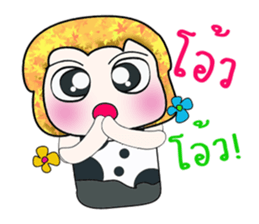Hello! my name is Tamura. ^^ sticker #14237561
