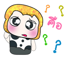 Hello! my name is Tamura. ^^ sticker #14237562