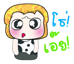 Hello! my name is Tamura. ^^ sticker #14237564