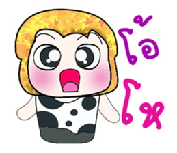 Hello! my name is Tamura. ^^ sticker #14237569