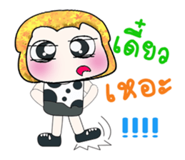 Hello! my name is Tamura. ^^ sticker #14237570