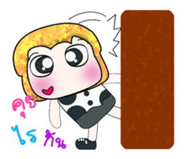 Hello! my name is Tamura. ^^ sticker #14237572
