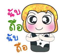 Hello! my name is Tamura. ^^ sticker #14237574