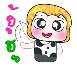 Hello! my name is Tamura. ^^ sticker #14237575