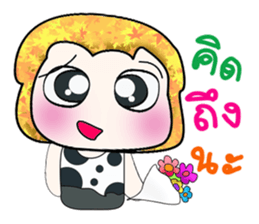 Hello! my name is Tamura. ^^ sticker #14237582