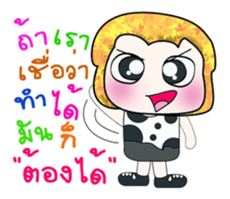 Hello! my name is Tamura. ^^ sticker #14237591