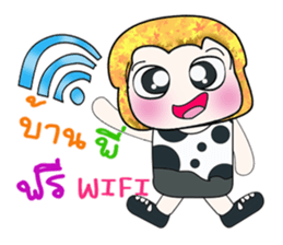 Hello! my name is Tamura. ^^ sticker #14237595