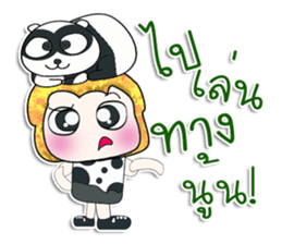 Mr. Tamura. Love panda.^_^ sticker #14237679