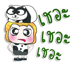 Mr. Tamura. Love panda.^_^ sticker #14237682