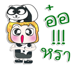 Mr. Tamura. Love panda.^_^ sticker #14237685