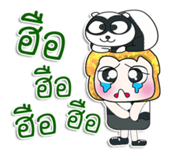 Mr. Tamura. Love panda.^_^ sticker #14237686