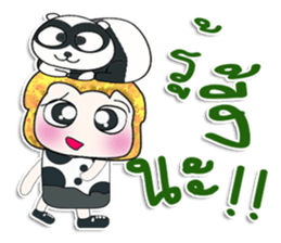 Mr. Tamura. Love panda.^_^ sticker #14237691