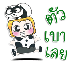 Mr. Tamura. Love panda.^_^ sticker #14237698