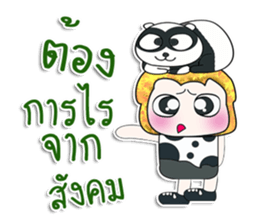 Mr. Tamura. Love panda.^_^ sticker #14237705