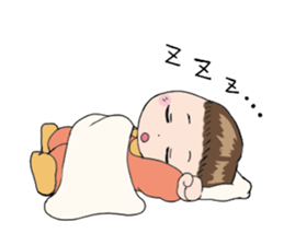 Good living of a mama and a baby sticker #14238065