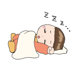 Good living of a mama and a baby sticker #14238065