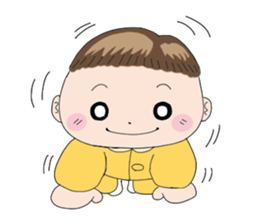 Good living of a mama and a baby sticker #14238084