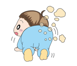 Good living of a mama and a baby sticker #14238085