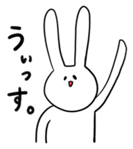 the loose and cute Rabbit sticker #14238662