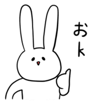 the loose and cute Rabbit sticker #14238663