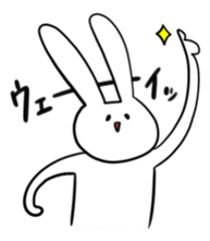 the loose and cute Rabbit sticker #14238665