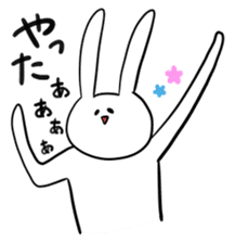the loose and cute Rabbit sticker #14238666