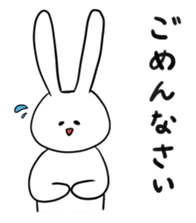 the loose and cute Rabbit sticker #14238675