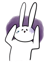 the loose and cute Rabbit sticker #14238676