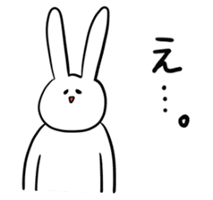 the loose and cute Rabbit sticker #14238682