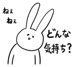 the loose and cute Rabbit sticker #14238683