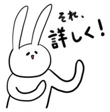 the loose and cute Rabbit sticker #14238690