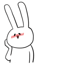 the loose and cute Rabbit sticker #14238694