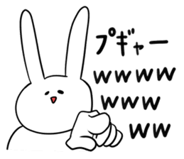 the loose and cute Rabbit sticker #14238701