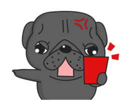 Kuro Pug Animated 3! sticker #14238808