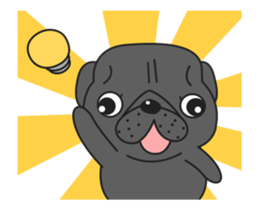 Kuro Pug Animated 3! sticker #14238810