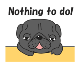 Kuro Pug Animated 3! sticker #14238812