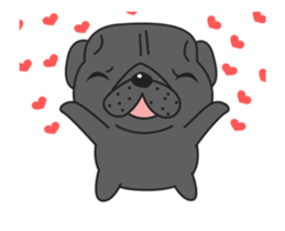 Kuro Pug Animated 3! sticker #14238813