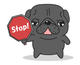 Kuro Pug Animated 3! sticker #14238819