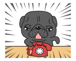 Kuro Pug Animated 3! sticker #14238826