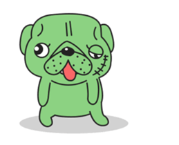 Kuro Pug Animated 3! sticker #14238827
