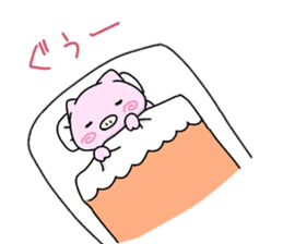 Pink meme and burnt bubu sticker #14239009