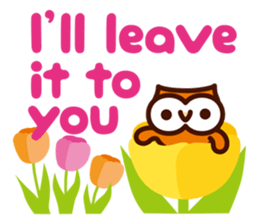 Happy OWL Hoo 5_Everyday_English_ver sticker #14239372