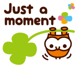 Happy OWL Hoo 5_Everyday_English_ver sticker #14239378
