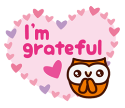 Happy OWL Hoo 5_Everyday_English_ver sticker #14239381