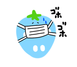 happy happy strawberry sticker #14239601