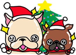 Frebull-chan & Ume winter English ver. sticker #14239895
