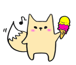 Tanukitsune sticker #14240191